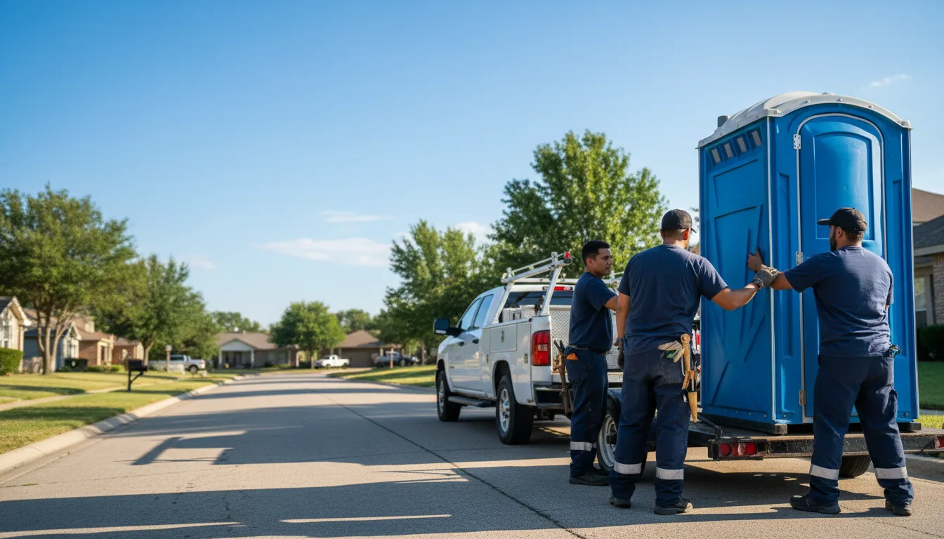 Portable Toilet Rental in Tehuacana, TX near me